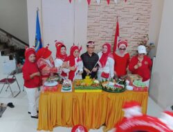 Keseruan PWI dan IKWI Sulsel Rayakan HUT Ke-81 RI 