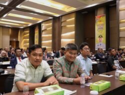 Mewakili Pimpinan, Kabid SMP Disdik Makassar Hadiri Rakerkot Koni Makassar