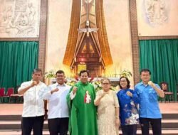 Lantik Pengurus Vox Point Indonesia Torut, Agustinus Bangun, SH, MH., Ajak Umat “Berjalan Bersama” untuk Masyarakat Damai