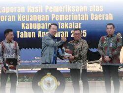Pemkab Takalar Kembali Raih Opini WTP dari BPK atas LKPD Tahun 2025   
