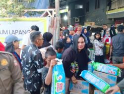 Tanggap Kebakaran Tallo, TRC AMPI Sulsel Turun Langsung Beri Bantuan dan Dukungan Moril
