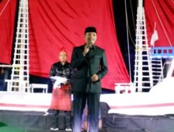 Pesta Rakyat HUT ke‑81 RI di Mangasa Meriah, Panggung Kapal Pinisi Jadi Sorotan