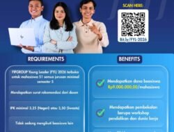 Pendaftaran Beasiswa FIFGROUP Young Leader 2026 Dibuka