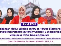 Tim PKM-RSH UNHAS Kembangkan Modul Intervensi Bravestander, ini Tujuannya 