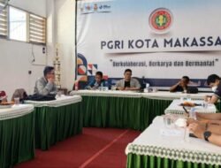Rapat Pleno PGRI Makassar Matangkan Gebyar HGN 2026