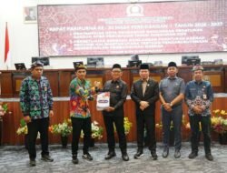 Sekprov Sampaikan Nota Keuangan Rancangan Perubahan APBD Kaltara Tahun 2026