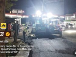 Dinas PU Makassar Rehabilitasi Ruas Jalan Emmy Saelan