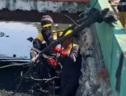 Dinas PU Makassar Normalisasi Saluran Sekunder di Jl Ampera Raya untuk Cegah Genangan