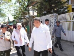 Kadis PU Dampingi Wali Kota Makassar Kunjungi Kampung Warna-Warni di Buloa