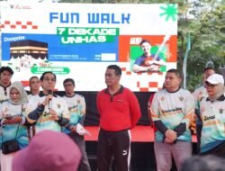 Bersama Mentan RI, Appi Ramaikan Fun Walk Dies Natalis ke-70 Unhas