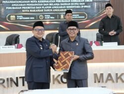 Pemkot-DPRD Makassar Sepakati KUPA-PPAS Perubahan 2026