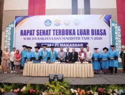 Titip Pesan ke Wisudawan STIM-LPI, Appi: Jaga Integritas dan Nama Baik Almamater