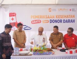 LPS Road Show Pemeriksaan Kesehatan Gratis dan Donor Darah 5 Kabupaten di Sulsel