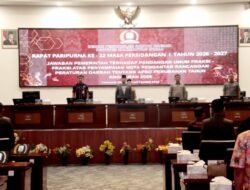 Jawab Catatan DPRD Soal Ranperda Perubahan APBD 2026, Sekprov Kaltara Tekankan Optimalisasi PAD dan Sektor Prioritas