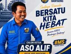Jelang Musda KNPI Bantaeng, Aso Alif Bawa Gagasan Segar