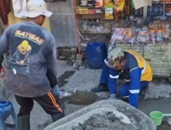 Dinas PU Makassar Benahi Jalan Sinassara Lorong 4