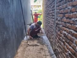 DPU Makassar Pasang Paving Blok di Bangkala Raya