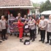 Serdik Rais Muin, S.I.K dan Polres Banyuasin Salurkan Bantuan Sembako untuk Personel Posko Karhutla