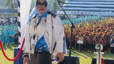 Ketua Panitia Pelaksana Konkerprov II PGRI Sulsel, Hj. Juhrah, S.Sos., M.AP.,