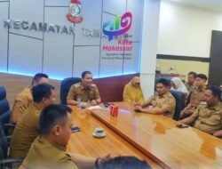 Camat Tamalate Didampingi Sekcam Pimpin Rakor Bersama Lurah dan Pejabat Kecamatan