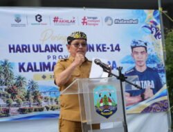 Wagub Ajak ASN Terapkan Pola Hidup Sehat di HUT ke-14 Kaltara
