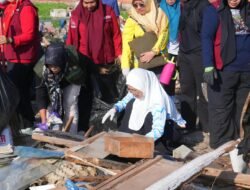 Melinda Aksa Pimpin Jumat Bersih di Talasalapang