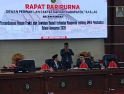 APBD Perubahan 2026 Takalar Masuk Tahap Lanjutan, 9 Fraksi Sampaikan Catatan Penting