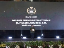 Dukung Pengelolaan Zakat Terbaik, Wali Kota Appi Raih Penghargaan Nasional Dari BAZNAS RI