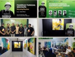 Dari Warkop Indonesia, Seniman Spirit Leang-Leang Alan Tola Gelar Pameran Tunggal “Morning Rhythm”