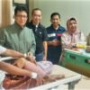 Ketua PWI Sulsel Jenguk Ibrahim Manisi di Parepare