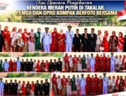 Sinergi Eksekutif-Legislatif Terjalin Erat, Bupati dan Anggota DPRD Takalar Kompak Berfoto Usai Upacara HUT RI
