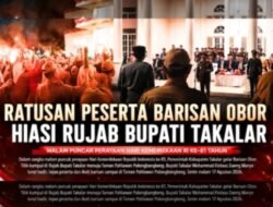 Semarakkan HUT ke-81 RI, Ratusan Warga Takalar Ikuti Barisan Obor Menuju Taman Pahlawan